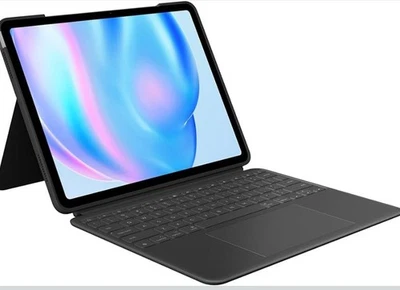 Logitech Combo Touch for iPad Air 11-inch Keyboard Case - Oxford Gray New Sealed - Image 1 of 4