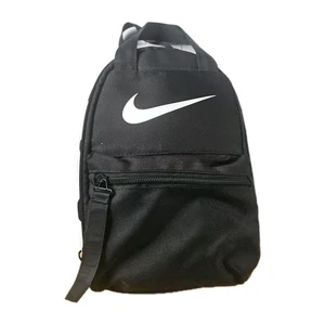 Nike Just Do It Insulated Lunch Bag, Black/white Nike Lunch Box, School Tote - Picture 1 of 6