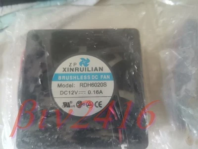 NEW FOR XINRUILIAN RDH6020S 12V 0.16A 2-wire 6CM cooling fan 1PC - Image 1 of 3