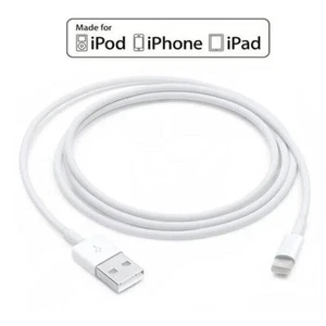 ⚡【Packs de 2】Câbles de Charge Rapide Premium - Cordon Durable 6FT pour iPhone 11-14 - Photo 1 sur 6