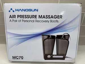 Hangsun MC 70 Air Pressure Massager- A Pair Of Personal Recovery Boots...NEW - Picture 1 of 4