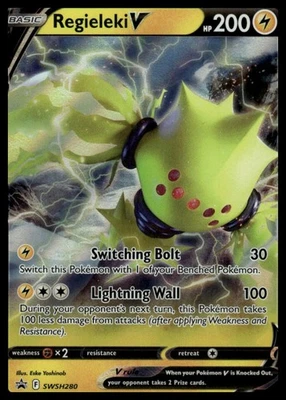 SWSH: Sword & Shield Promo Cards #SWSH280 Regieleki V - Image 1 of 2