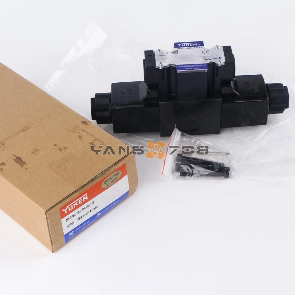 1PC YUKEN DSG-01-3C4-A110-50 Solenoid Valve New - Image 1 of 1