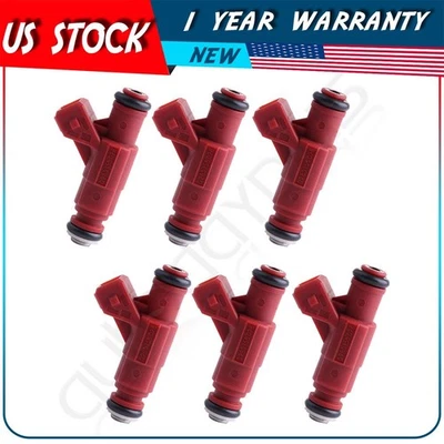 6x Inyectores de combustible para Ford Explorer Mercury Mountaineer 4,0 L 2003-2004 822-11152 Foto 1 de 4