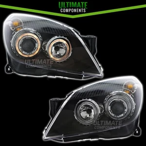 Vauxhall Astra H Mk5 Convertible 2004-2010 Projector Halo Angel Eyes Headlights - Picture 1 of 16
