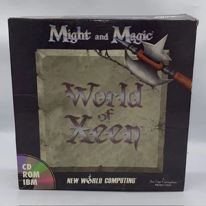 Might and Magic World of Xeen PC CD ROM Big Box Authentic New World - Bild 1 von 8