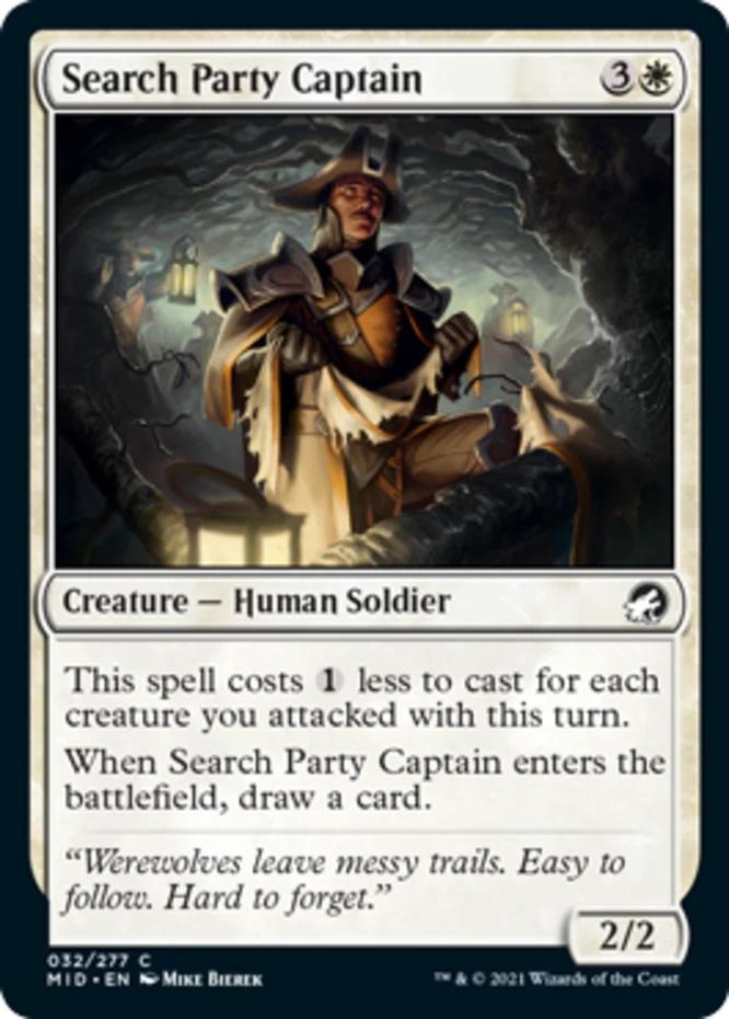 x1 Search Party Captain - Innistrad: Midnight Hunt - NM - MTG - Image 1 of 1