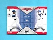 2005 Leaf CORNERSTONES Card # C3 SAMMY SOSA & NOMAR GARCIAPARRA CHICAGO CUBS