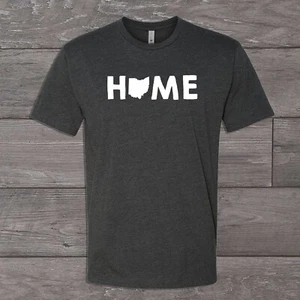 Ohio Home State T-shirt Tee Tshirt Unisex OH - Picture 1 of 2