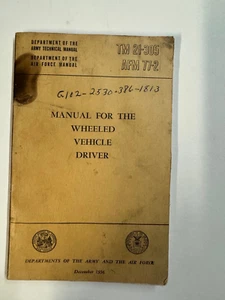 TM 21-305/AFM 77-22 Wheeled Vehicle Driver Technical Manual, 1956 - Picture 1 of 6