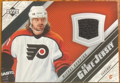 2005-06 Upper Deck UD Game Jersey Michal Handzus #J2-HZ Philadelphia Flyers - Image 1 of 2