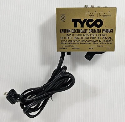 TYCO 899BP Hobby Transformer Railroad Train Power Pack - Image 1 of 4