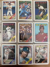 1988 TOPPS Baseball Cards.    # 1-250.   You Pick to Complete Your Set.
