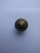 35mm Antique Style Solid Brass Cupboard Knob (57AX)