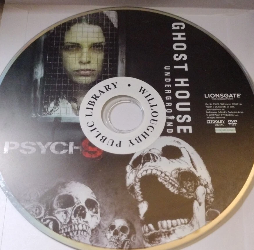 Ghost House - Psych:9 (DVD disc only, 2010) underground - Image 1 of 1