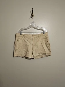 Old Navy Womens Chino Khaki Beige Shorts Size 12 - Picture 1 of 4