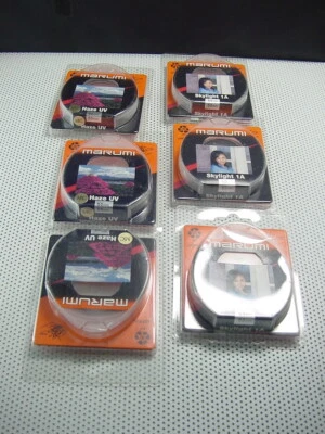 Six (6) Marumi Filters - 52mm & 55mm  - Image 1 of 4