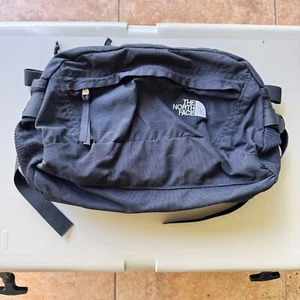 VTG The North Face Lumbar Mountain Fanny Pack Black Waist Hip Bag Campcore - Picture 1 of 16