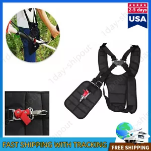 Strimmer Padded Belt Shoulder Strap Harness for Brush Cutter Trimmer Lawn Mowers - Picture 1 of 5