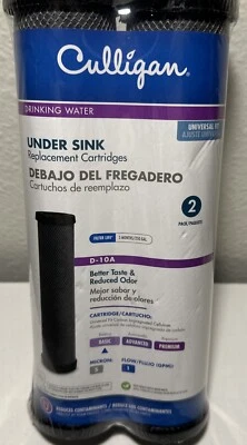 2 Pack Culligan D-10A Replacement Water Filter - Image 1 of 4