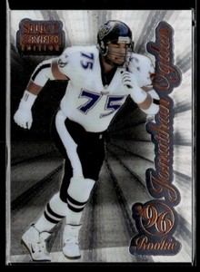 1996 SELECT CERTIFIED PREMIUM STOCK JONATHAN OGDEN Rookie Baltimore Ravens #109