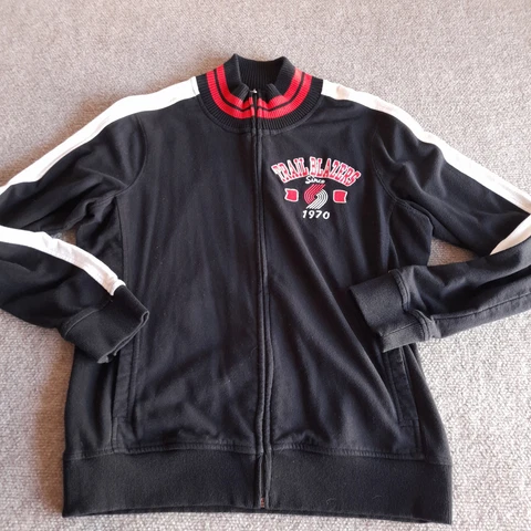 Portland Trailblazers Track Jacket Adult L 4her NBA Apparel Rip City Ladies Cover