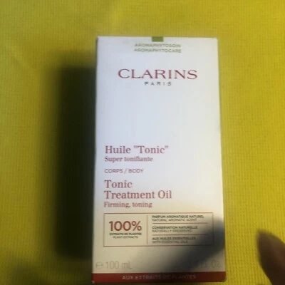 Aceite de tratamiento corporal tónico Clarins Huile 3,4 oz Foto 1 de 4
