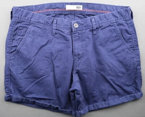 Damen 2012 Levi's Chino Mid Rise Shorts blau Größe 31 (Msr 34x5) - Bild 1 von 8