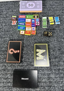 36 Monopoly Empire Replacement Billboard & Office Tiles Pieces + Dice & Cards - Picture 1 of 5