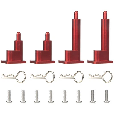 Aluminum Body Mounts Stay Mounting Set for Tamiya Super Clod Buster 4x4x4 Parts - Image 1 of 2