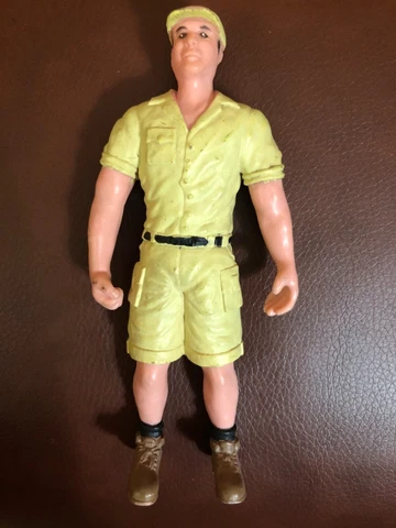 Crocodile Hunter Steve Irwin plastic figure 5 1/2" RANGER toy 2008 Cover
