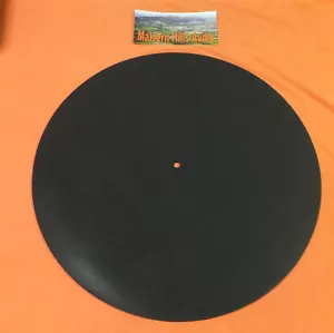 2 x Malvern Audio Black Rubber 188 Gram Turntable Mats - Improve Sound & Damping - Picture 1 of 3