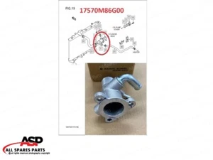 Cap Water outlet for Suzuki SX4, 1.6L M16A  -17570M86G00 - Genuine Suzuki Part - Picture 1 of 7