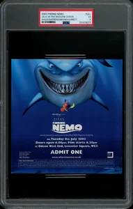 FINDING NEMO / 2003 UK Magazine Screening Movie Ticket, Disney Pixar film, PSA 5 - Picture 1 of 2