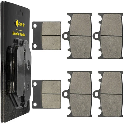 Front & Rear Brake Pads for Kawasaki ZX1200 ZZR1200 2002 2003 2004 2005 Foto 1 de 4