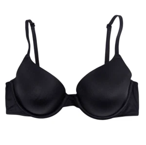 Victoria's Secret Wear Everywhere T Shirt Lightly Lined Bra Women Size 34C Black - Bild 1 von 5
