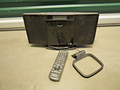 Panasonic SC-HC20 CD iPod Dock AM FM Radio MP3 Compact Stereo System Tested - Image 1 of 4