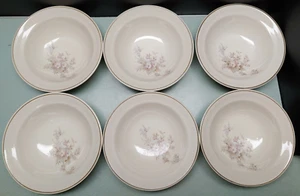 7" Brown Rimmed Cereal Bowl Noritake Keltcraft YESTERDAY 9112 Ireland  6 avail - Picture 1 of 9