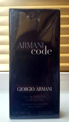 ORIGINAL Vintage Parfum Giorgio Armani Code Homme 100ml EDT, Rare Edition! - Bild 1 von 4