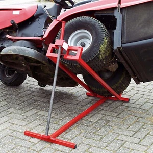 Elevador de tractor de césped ajustable para reparación - Imagen 1 de 14