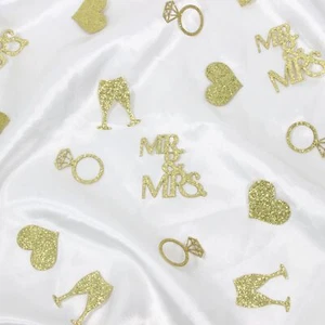 Wedding Confetti 200pcs Table Scatter Engagement Party Decorations Marriage - Picture 1 of 9