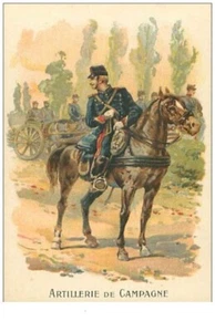 Chromos N°42537 Artiglieria Di Campagna Militare Le Armate Di Francia - Foto 1 di 2
