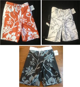 Boys Mens Swimming Trunks Swimwear Beach Shorts Cargo Bathing, Sizes S, M, L, XL - Picture 1 of 18