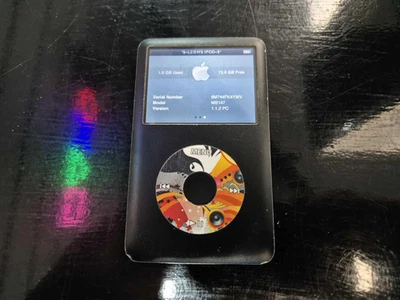 Apple iPod Classic 6th Generation 80 GB Black(NEED TO BE RESET) No Charging lead - Image 1 of 4