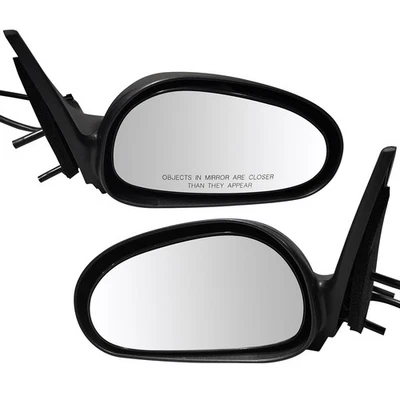 2X Espejo de puerta eléctrico lateral derecho y derecho para Ford Mustang 99-2004 texturizado FO1321171 Foto 1 de 4