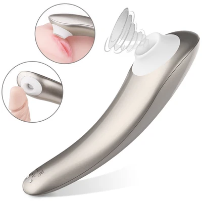 Vibrador Multivelocidad Punto G Consolador Mujeres Oral Lamer Clítoris Chupar Juguetes Sexuales para Adultos Foto 1 de 4