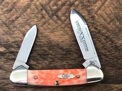 Нож карманный Case XX Baby Butterbean Canoe Salmon розовый костяной 62132 SS - Изображение 1 из 4