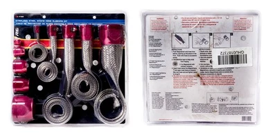 Spectre Performance Magnabraid Stainless Steel Engine Hose Sleeving Kit ID 7492 - Image 1 of 4