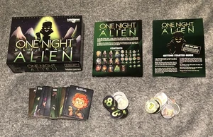 One Night Ultimate Alien Brettspiel, Bezier Games - vollständig - Bild 1 von 2