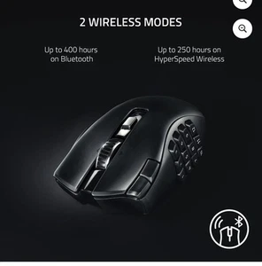 New Razer Naga V2 HyperSpeed Wireless Gaming Mouse - Picture 1 of 12